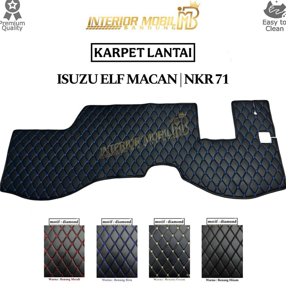 Special Offer Karpet Lantai Mobil Isuzu Elf Macan Nkr71 Motif Diamond Mudah Di Bersihkan