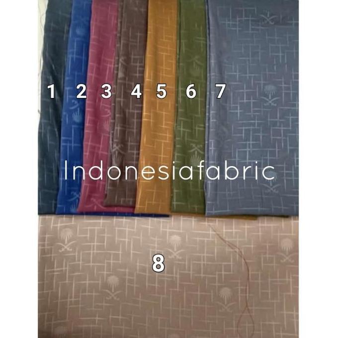 Kain Bahan Wolfis Embos Wolfis Emboss Wolvis Embos Motif Saudi