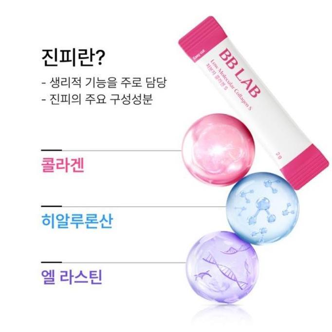 Health- [10 Sachet] Bb Lab Low Molecular Collagen S / Glutathione Collagen W / Biotin Collagen V / P