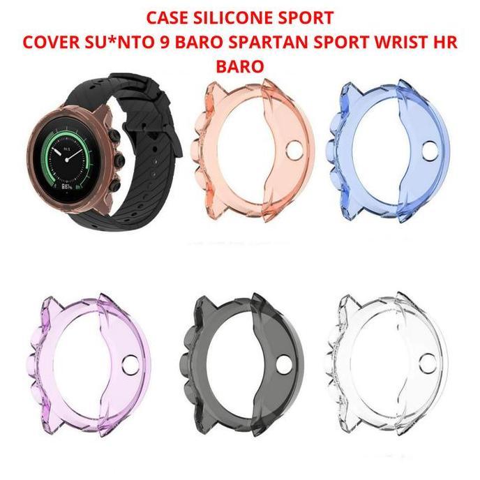 CASE SILIKON COVER CASING SUUNTO 9 BARO SPARTAN SPORT WRIST HR BARO HANGER