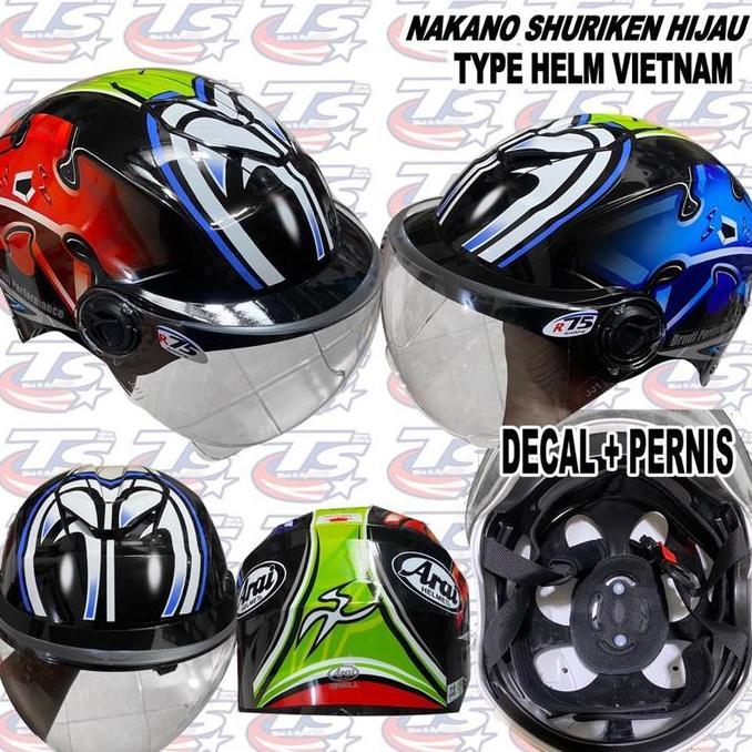 Helm motif arai helm copy arai motif original