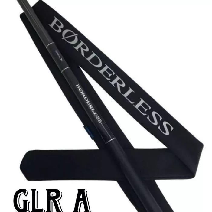 Joran Tegek Simano Borderless Special GLK ,GLR dengan Bahan Karbon Ringan dan Kokoh ( free ujung cad