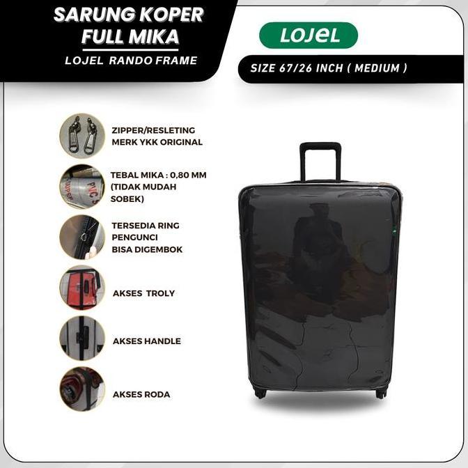 Sarung Koper Fullmika Khusus Lojel Rando Frame 68/26 inch (Medium)