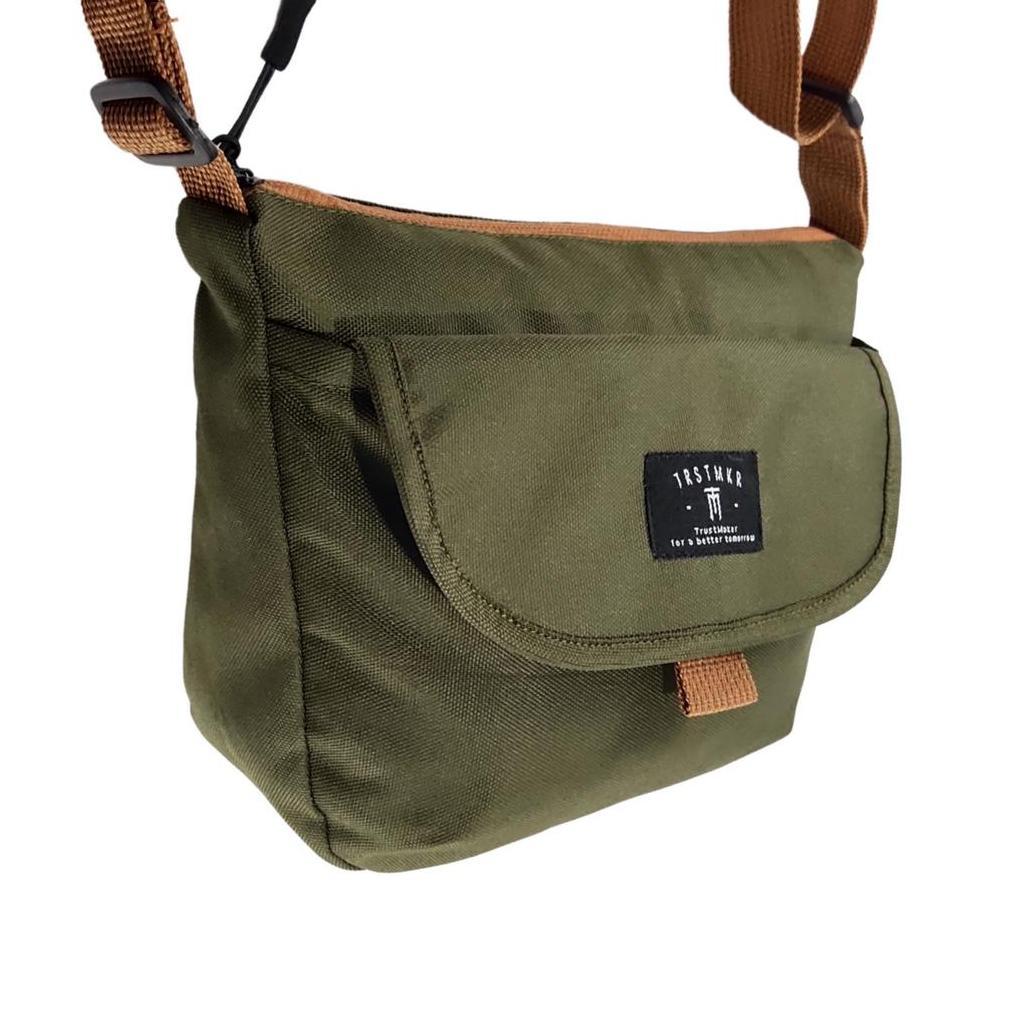 Original Trustmaker - Jesse Sling Bag Tas Selempang Mini Bag Tas Pria Wanita