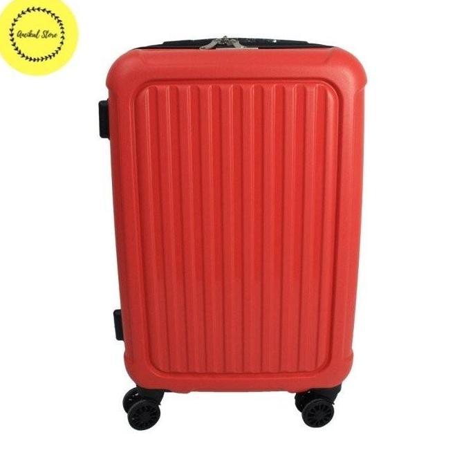 Passport 20 Inci Rein Koper 4 Roda - Merah