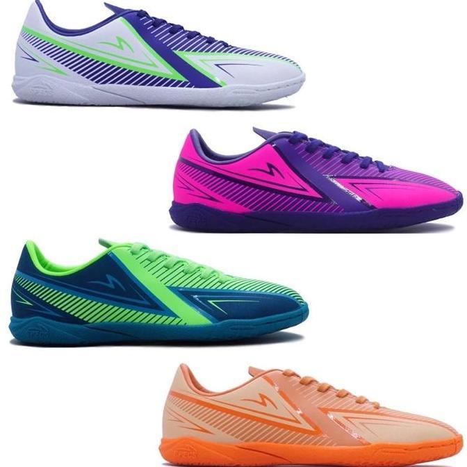 SEPATU FUTSAL SPECS Arrow In Original hijau oren pink