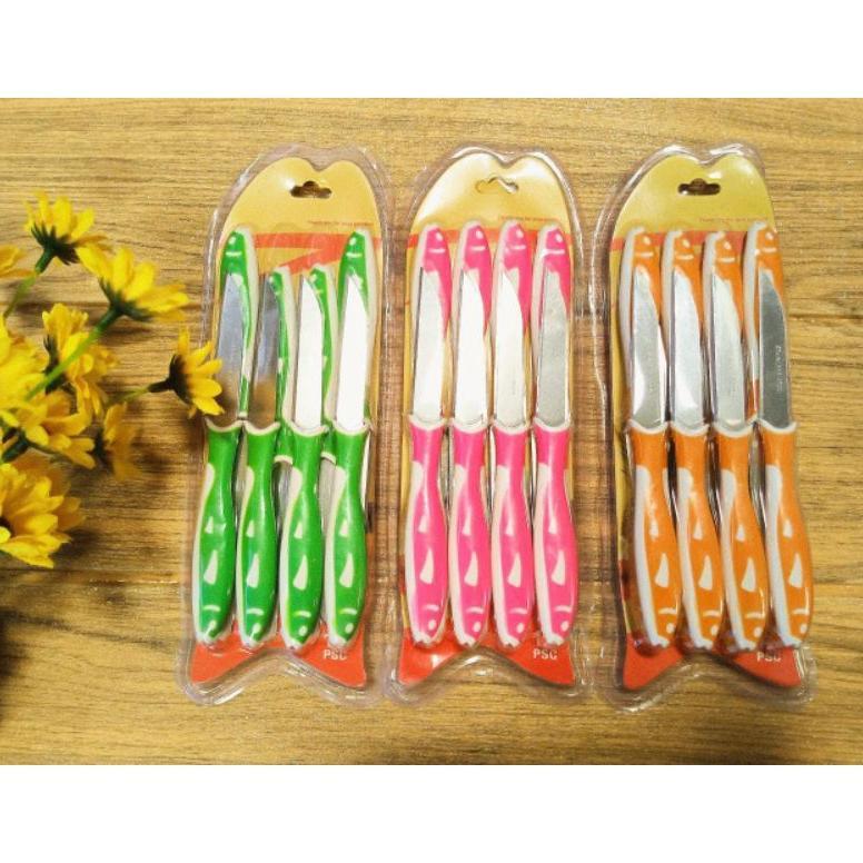 NEW DEALS PISAU IKAN SET 12PCS PISAU BUAH PISAU SAYUR ALAT PEMOTONG SATU SET LENGKAP