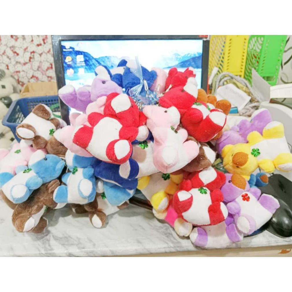 Flash Sale Gantungan Kunci Teddy Bear, Bear Ukuran Kecil 10Cm An Souvenir Cendramata