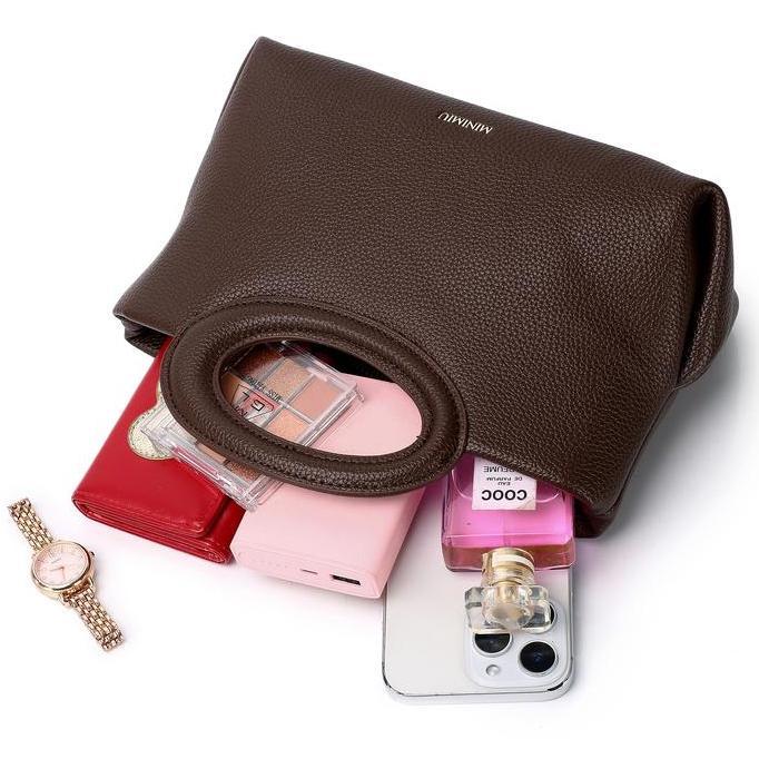 MiniMiu - Aste Bag Tas Selempang Wanita Handbag Shoulderbag Slingbag IN Black, Coffee, Cream (2057)
