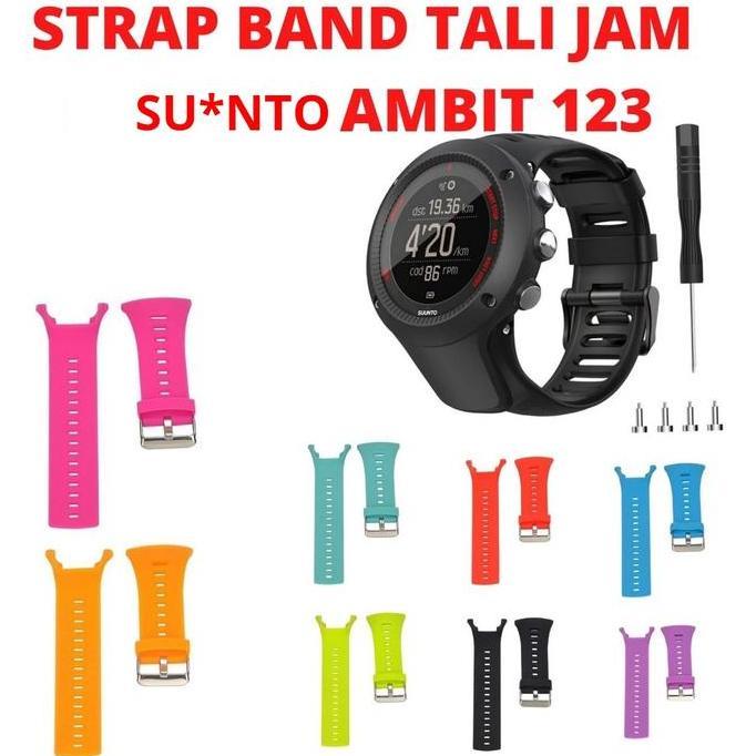 STRAP BAND TALI JAM SUUNTO AMBIT 1 AMBIT 2 AMBIT 3 HANGER
