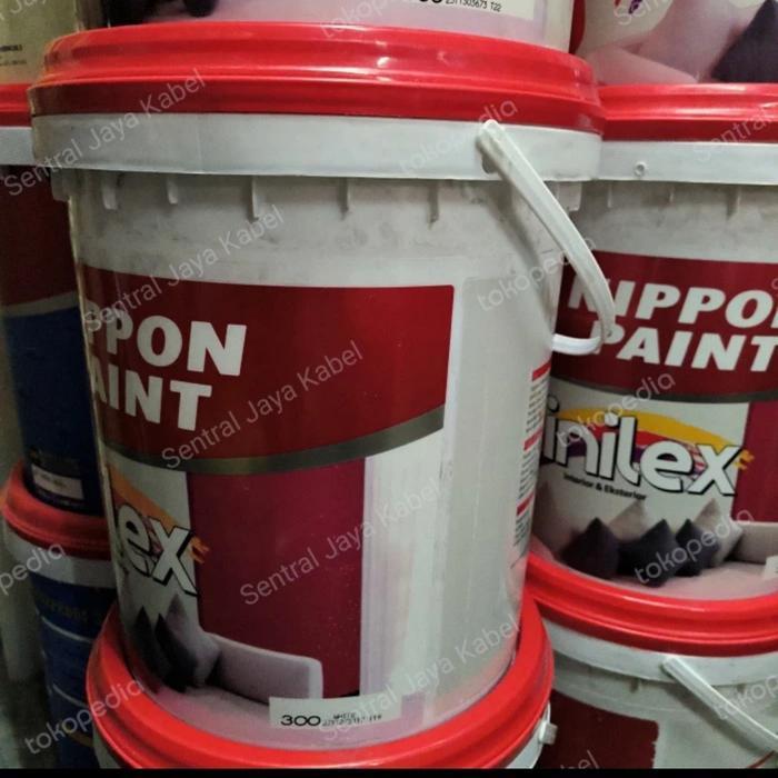 Cat Vinilex 25 kg Kembang 300 Putih 1 pail gojek ready 300 ION WHITE