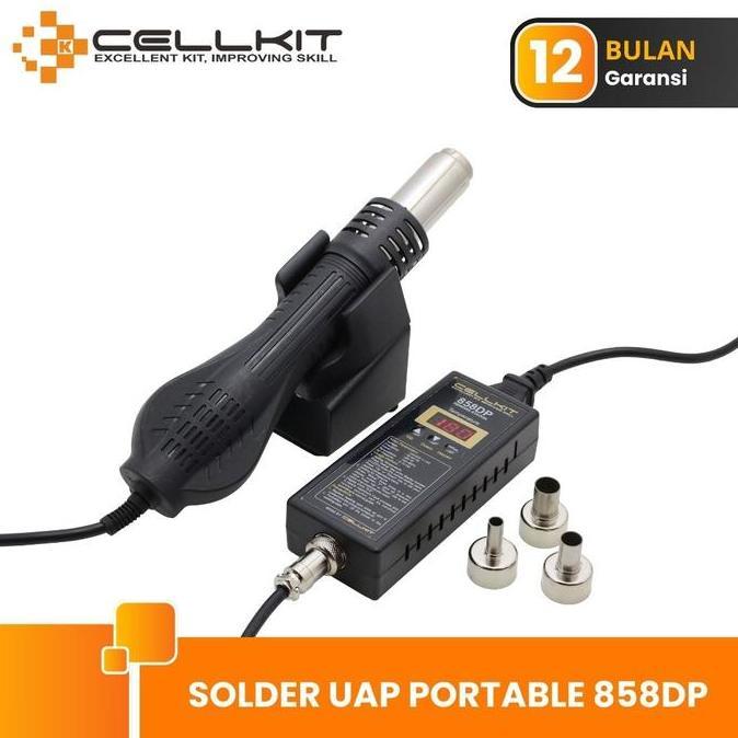 CLEARANCE SALE - BLOWER - SOLDER UAP - HOT AIR GUN PORTABLE DIGITAL CELLKIT 858DP