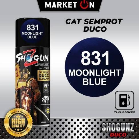 Shogun Z Duco - 831 Moonlight Blue I Cat Semprot Bunglon Hitam Biru I Cat Duco 300CC 400CC I Cat Tra