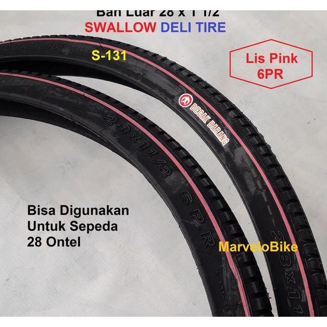 Ban Luar Becak 28 Swallow 6PR