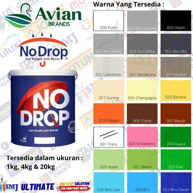 Cat Tembok Waterproofing NO DROP Sandstone 031 (1KG)