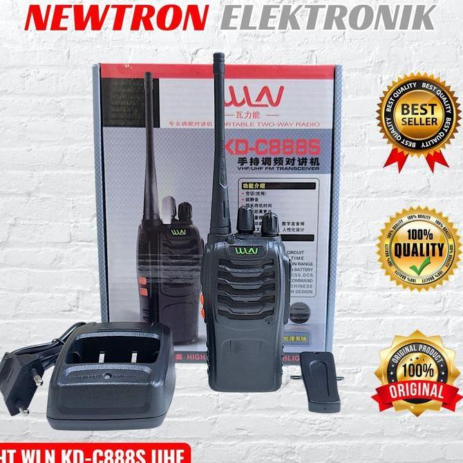 FLASH SALE - HT WLN KD-C888S KDC888S Singleband UHF 888S Alternatif Baofeng BF-888S
