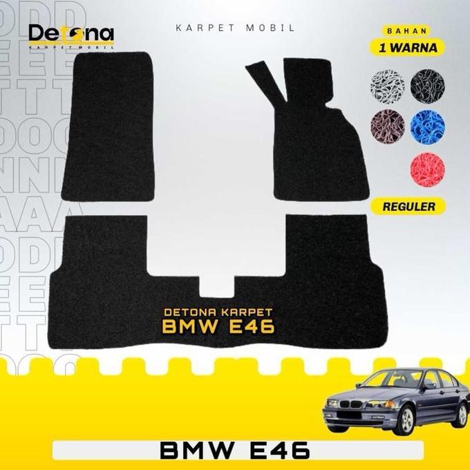 TERMURAH - Karpet Mobil Mie BMW E46 Tanpa Bagasi / Karpet Mie Mobil BMW E46 Tanpa Bagasi