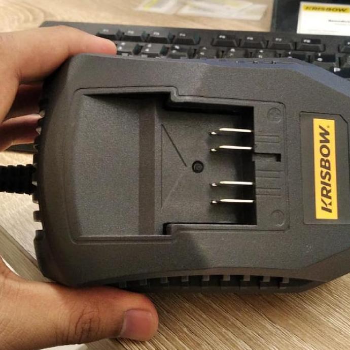 CHARGER BATERAI KRISBOW 18V / Krisbow Charger 18 V Battery