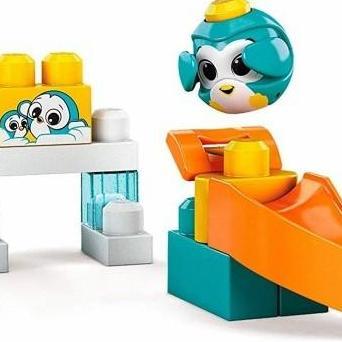 MEGA BLOKS PEEK A BLOCKS PENGUIN SLIDE - ORIGINAL FISHER PRICE PENGUIN