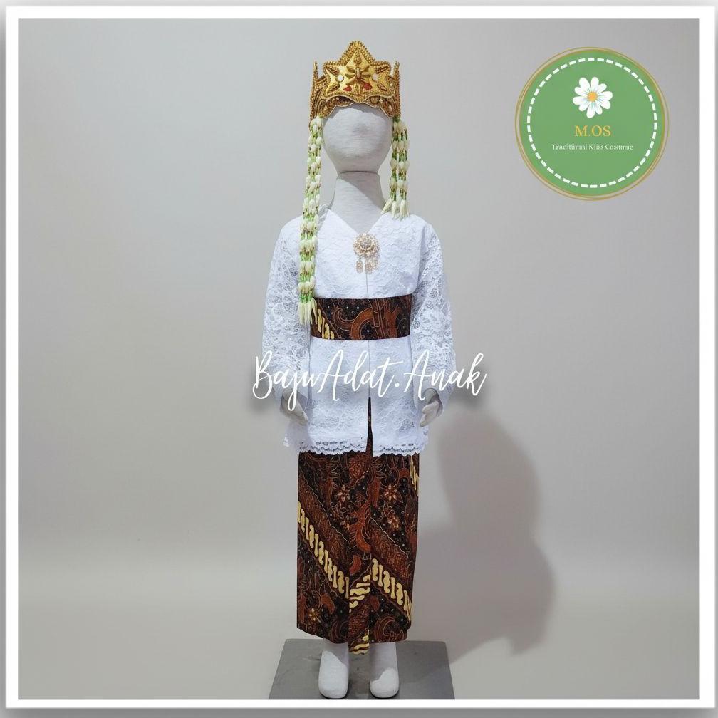 Free Ongkir Baju Adat Sunda Anak Perempuan | Baju Kebaya Adat Sunda Anak| Kebaya Siger Adat Sunda An