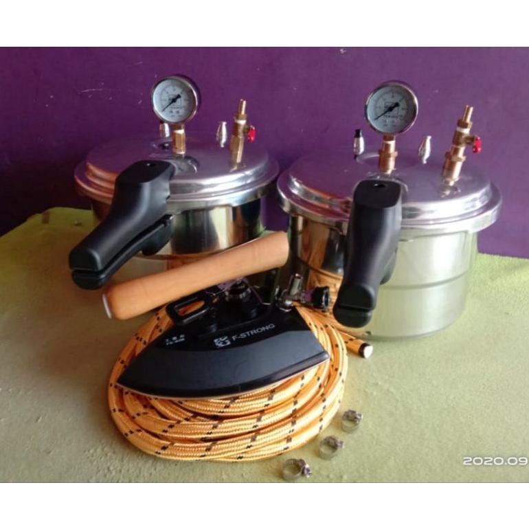 Setrika Uap Boiler Presto Laundry 12 Liter + Steamtrap