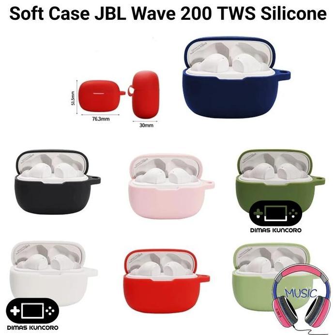 Soft Case JBL Wave 200 TWS silicone silikon 200tws cover protector