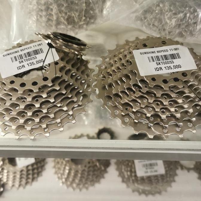 sprocket sunshine Taiwan 9speed rode bike mtb 11 23t ke 11 50t