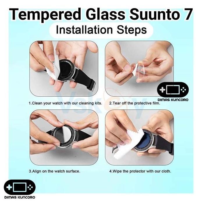 Tempered Glass Suunto 7 antigores screen protector lcd suunto 7