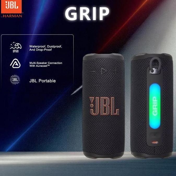 100%Original JBL Grip Speaker Bluetooth Portabel Ringkas Dengan JBL Pro Sound Yang Mantap Dan Cahaya