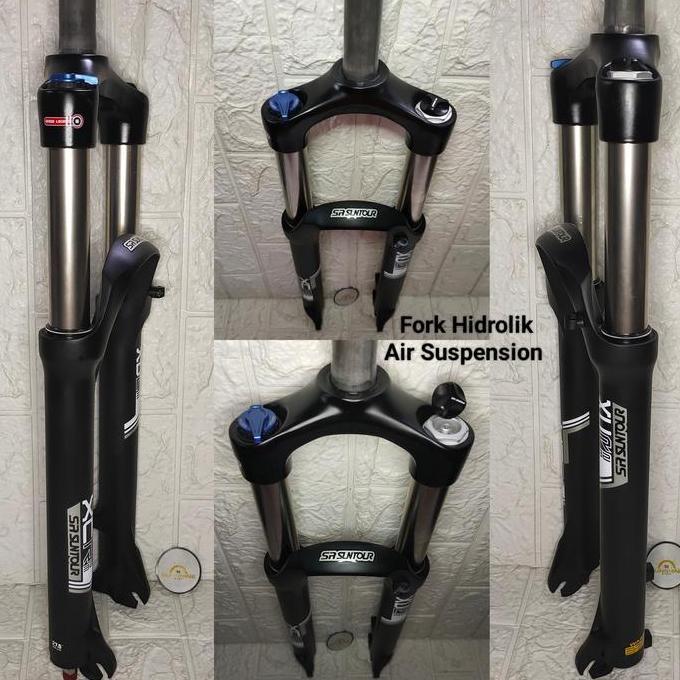 Fork Oversize MTB 27.5 SR SUNTOUR XCR HIDROLIK AIR Suspension REBOUND T120