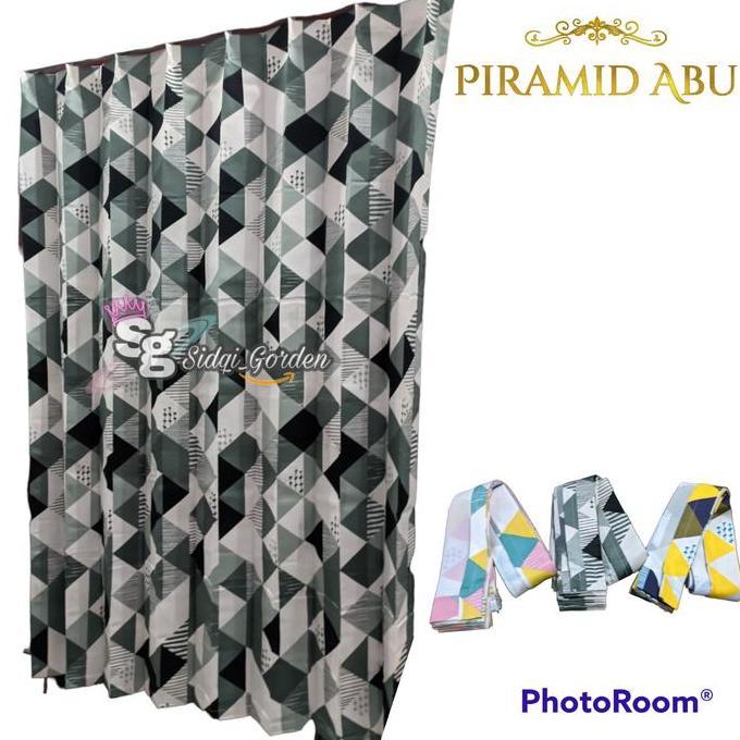 gorden jendela kamar plsiket gorden cantolan kawat s bahan satin bridal motif piramid hordeng pintu 