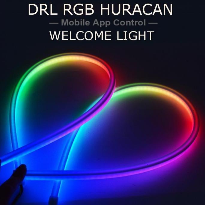 DRL ALIS RGB AES HURACAN SOFTLED 60 CM MERK AES DAY RUNNING LHT AES