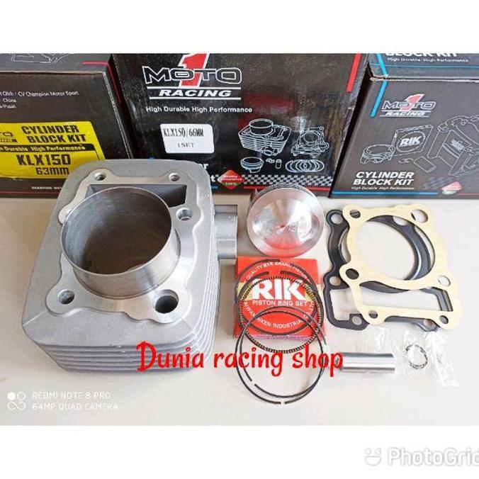 Blok Seher Moto 1 Paketan Blok Bore up Nmax Aerox MX king SATRIA FU KLX DTRACKER 150 WR 155 R15 New 
