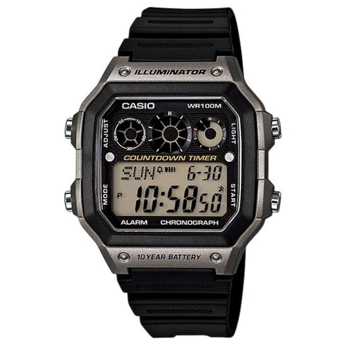 Clock- Jam Tangan Casio Ae-1300Wh-8Av / Ae1300Wh & Bergaransi