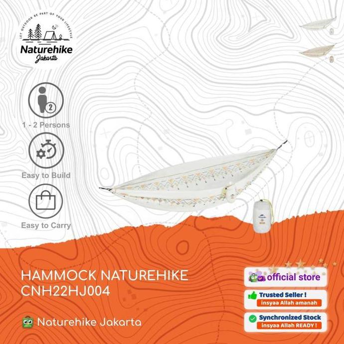 HAMMOCK / AYUNAN GANTUNG OUTDOOR CAMPING NATUREHIKE CNH22HJ004