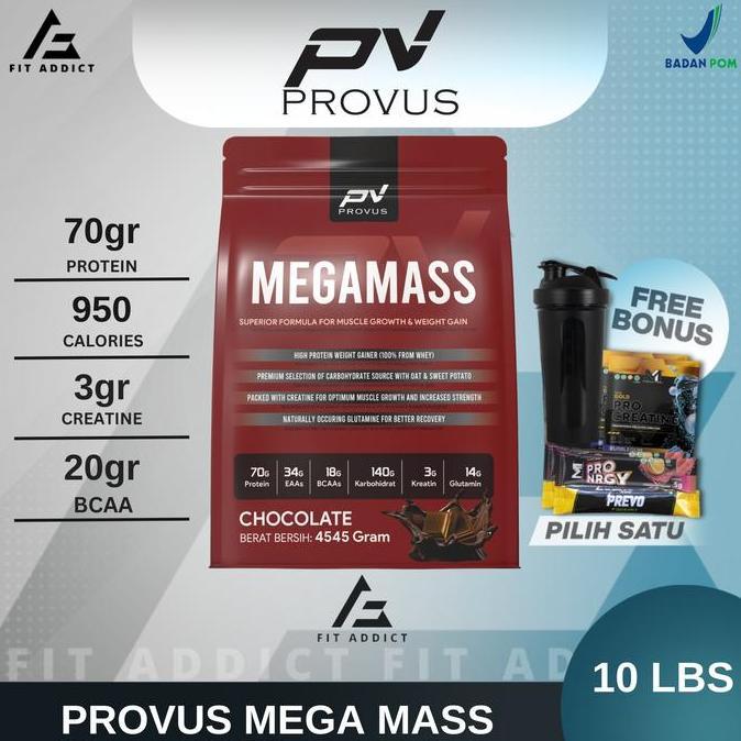 Provus Mega Mass MegaMass 10 Lbs 10 Lb 10Lbs 10Lb