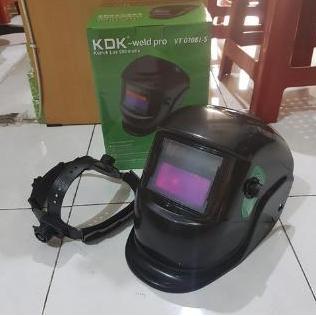 Helm Kedok Topeng Las Kacamata LaSOtomatis / Welding Helmet Las Auto Dark Helm Las Otomatis Kedok La