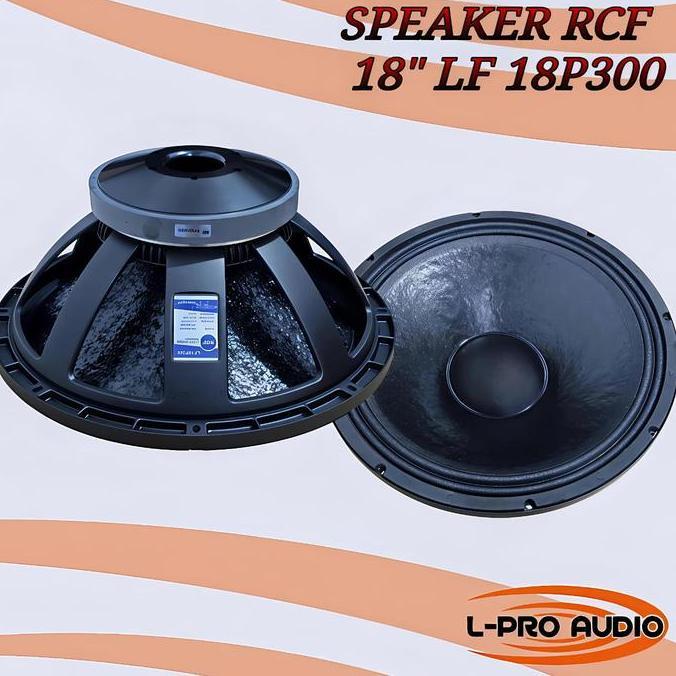 SPEAKER COMPONENT RCF LF18P300 SPEAKER SUBWOOFER 18 INCH DAUN COATING