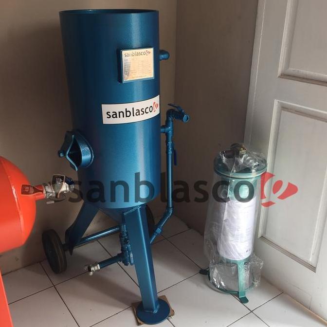 NEW Blasting pot High Quality sandblasting pot 100Lbs complete set