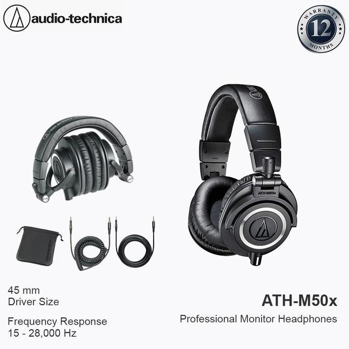 Audio-Technica ATH-M50X BLACK