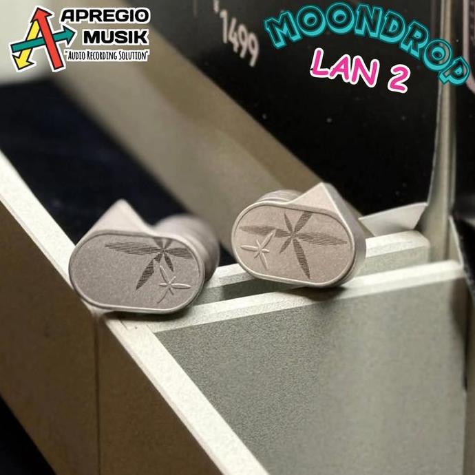 Moondrop LAN II LAN LAN 2 LAN2 LAN-2 Lan2 POP Lan2 REF 10mm Double-cavity Hh-performance Dynamic Dri