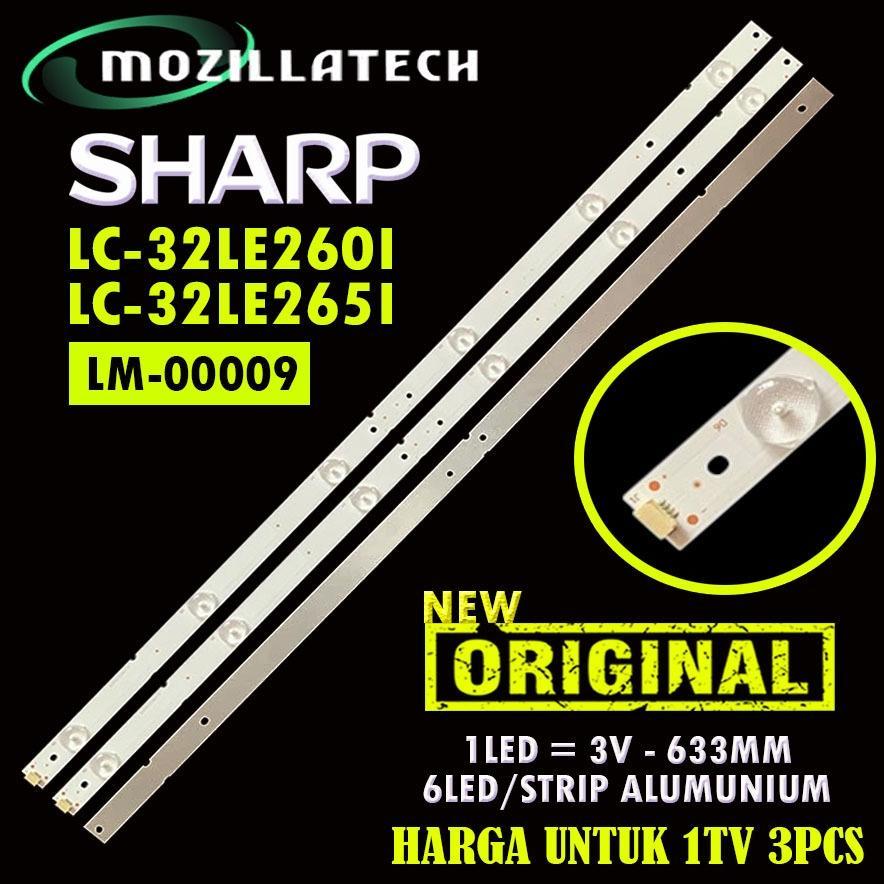 BESTPROMO BACKLIGHT TV LED SHARP LC-32LE260I LC-32LE265I LC-32LE2601 LC-32LE2651 A-HWCQ32D676