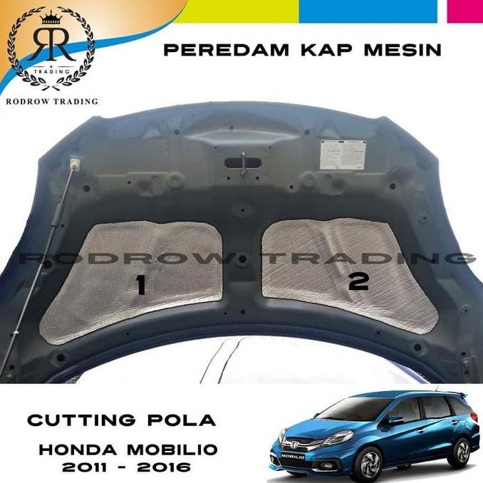 Peredam Mesin Mobil Mobilio / Cutting Pola Peredam Panas Honda Mobilio