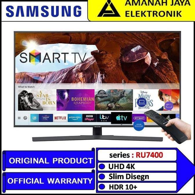 (Best) SAMSUNG 50RU7400 UHD 4K SMART TV 50 INCH WITH BIXBY - UA50RU7400KPXD