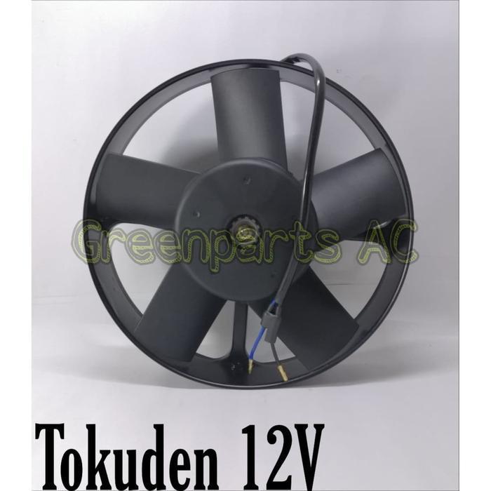 Extra Fan Tokuden 12V / Kipas Ac Mobil Tokuden 12V Original Dan Terpercaya