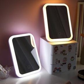 Sval- Bisa C5287 Cermin Lampu Led Tombol Sentuh Layar / Cermin Rias Led / Kaca Cermin Lampu