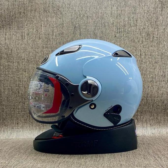 Promo HELM KYT ELSICO Solid - KYT Helm Retro | Ori KYT - Cewek Cowok Termurah Diskon