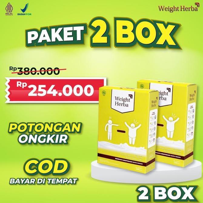 Leite - Susu Weight Herba - Paket 2 Box Weight Herba