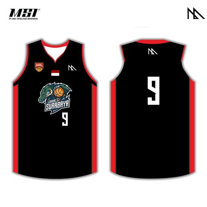 Jersey Basket MSI - Louvre ABL 2023 Black
