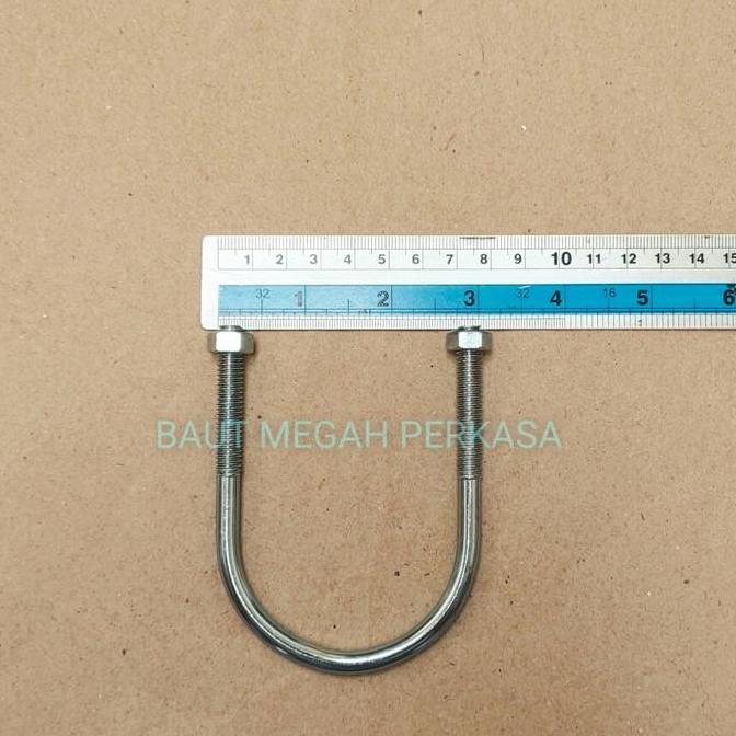 U Bolt 2 Inch / Klem Paralon / Klem Pipa